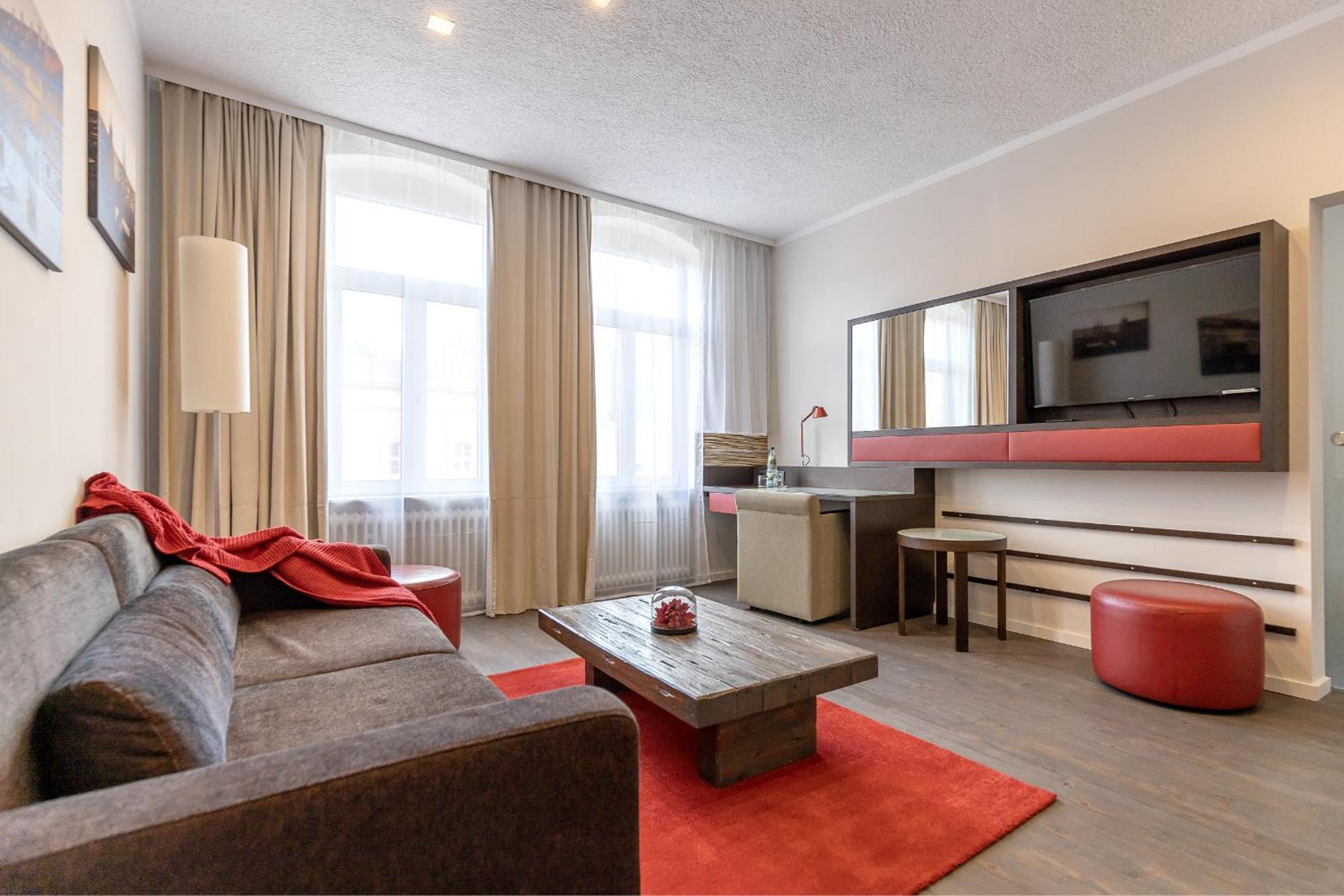 Hotel Garni " Am Domplatz" Erfurt Bagian luar foto
